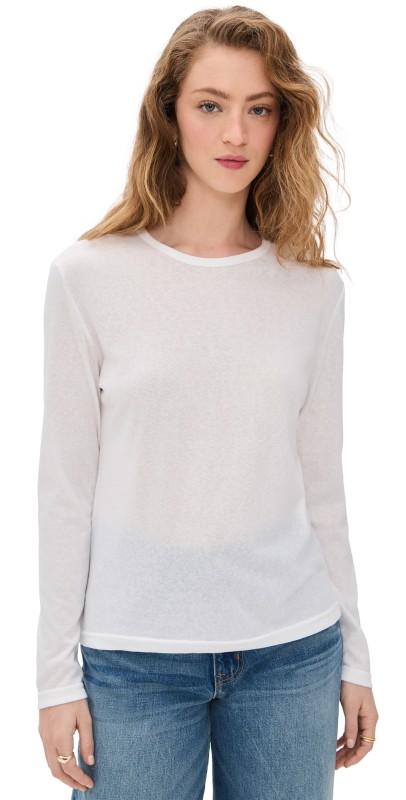 PARKE Classic Long Sleeve White