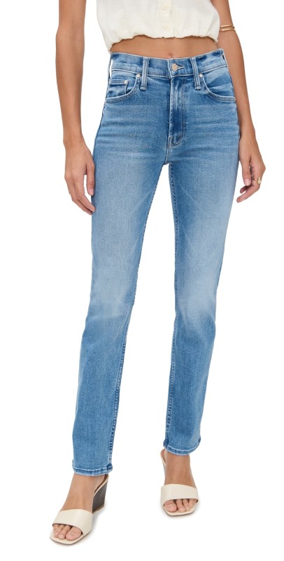 MOTHER The Mid Rise Rider Hover Jeans Swing And A Miss