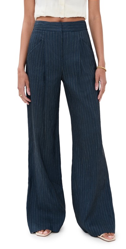 Veronica Beard Rimini Pants Blue/Dove