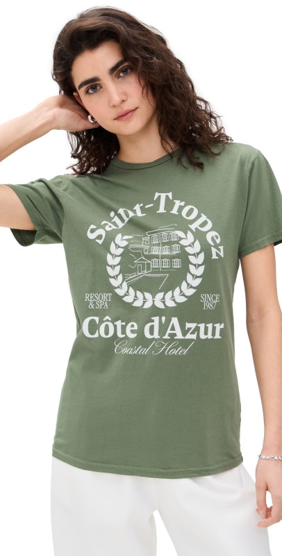 Original Retro Brand Saint-Tropez Tee Vintage Forest