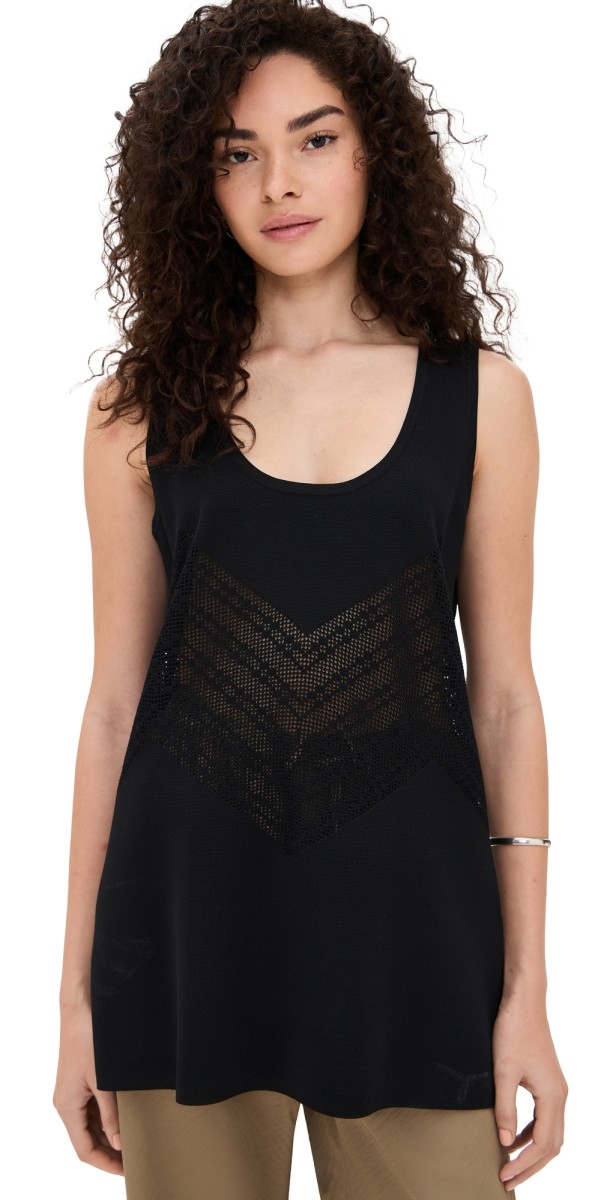 A. EMERY Sacha Knit Tank Black