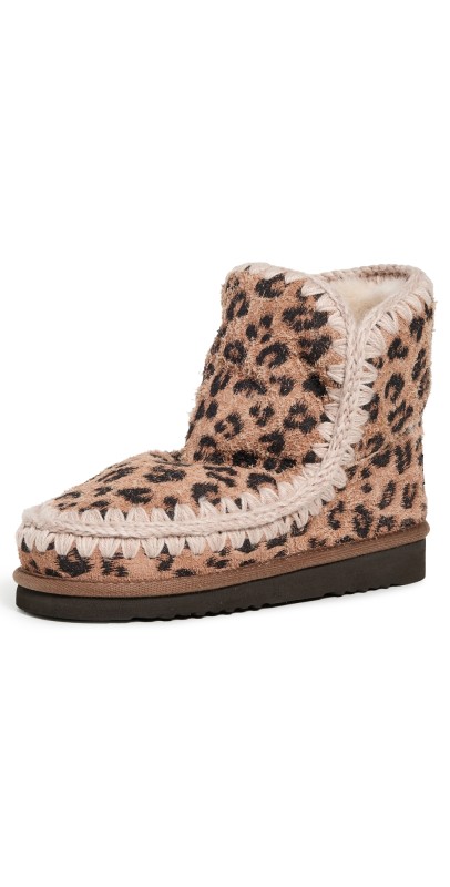 MOU Mou 18 Boots Leopard Tobacco