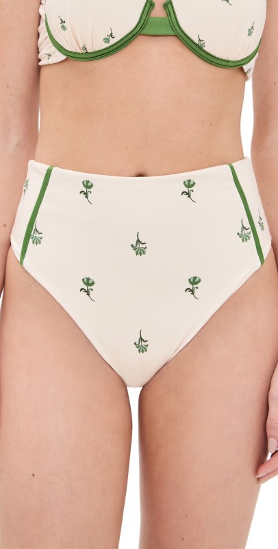 Ancora Aurelia Bikini Bottoms Ivory