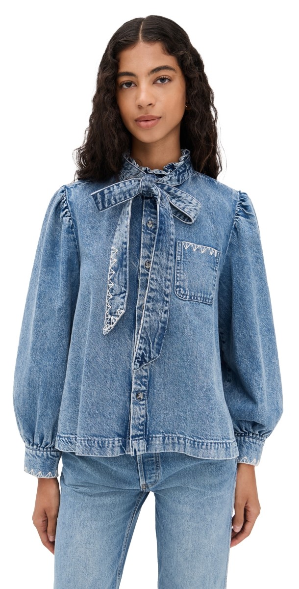 Seventy + Mochi Poet Blouse Newport