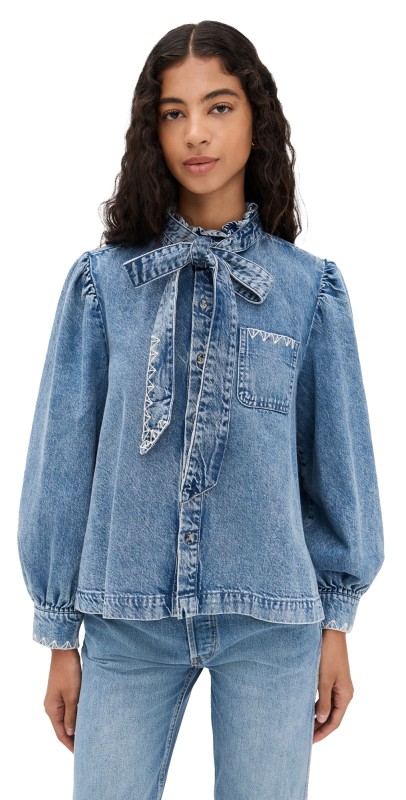 Seventy + Mochi Poet Blouse Newport