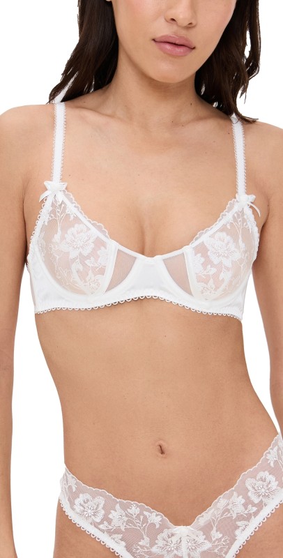 Kat the Label Jojo Underwire Bra White