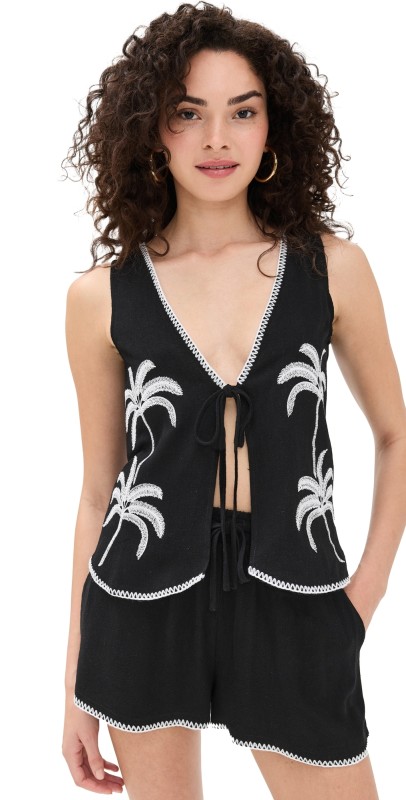 4th & Reckless Kenna Top Black