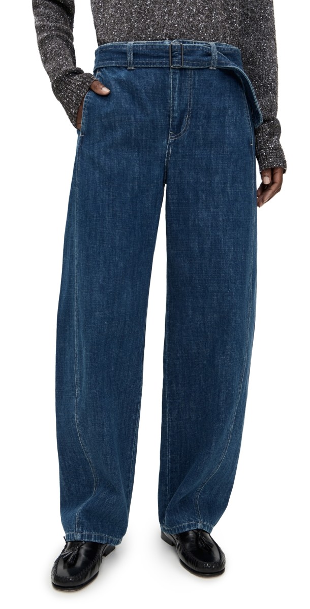 Alex Mill Ninth Street Pant In Crosshatch Denim Sapporo Wash