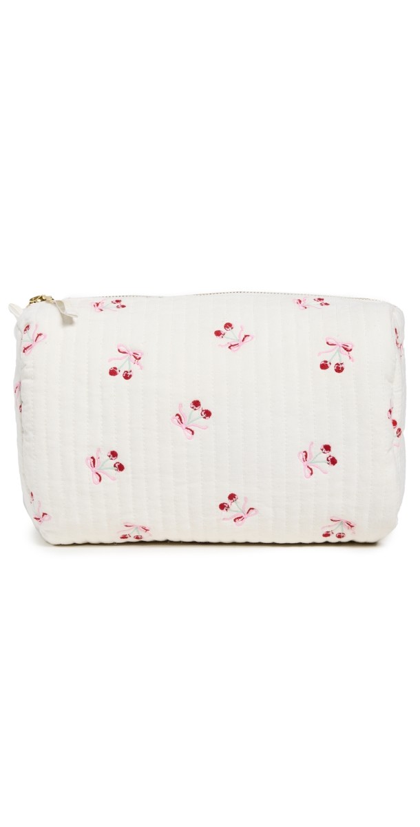 LoveShackFancy Octavia Pouch Optic Whit