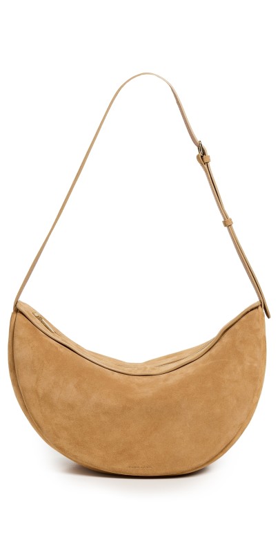Mansur Gavriel Large Moon Sling Bag Caramel