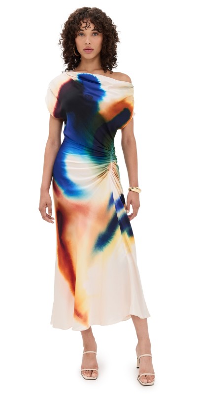 A. L.C. Penny Dress Lapis Multi