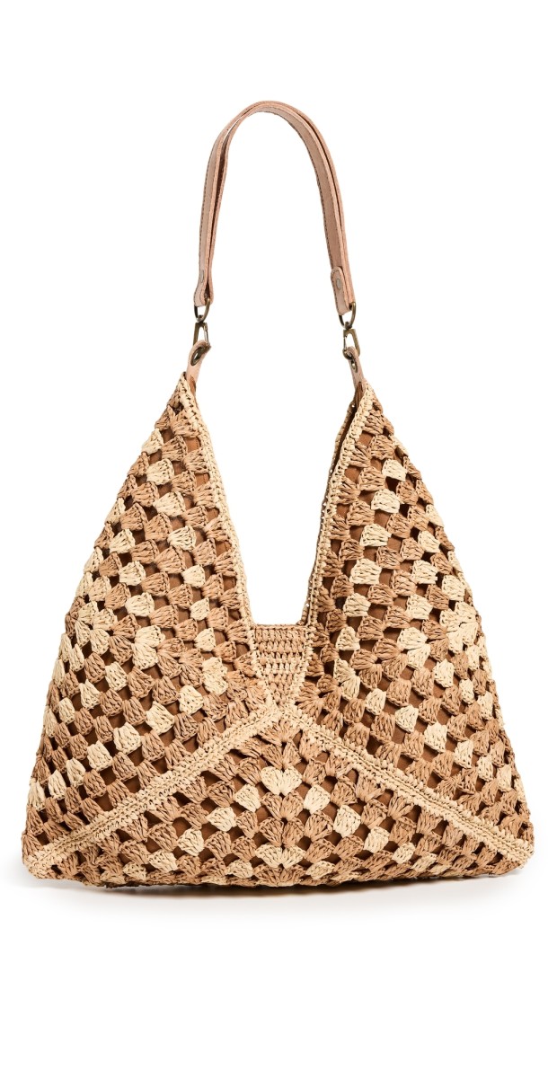 Mar Y Sol Palermo Shoulder Bag Palermo in Sand/Natural