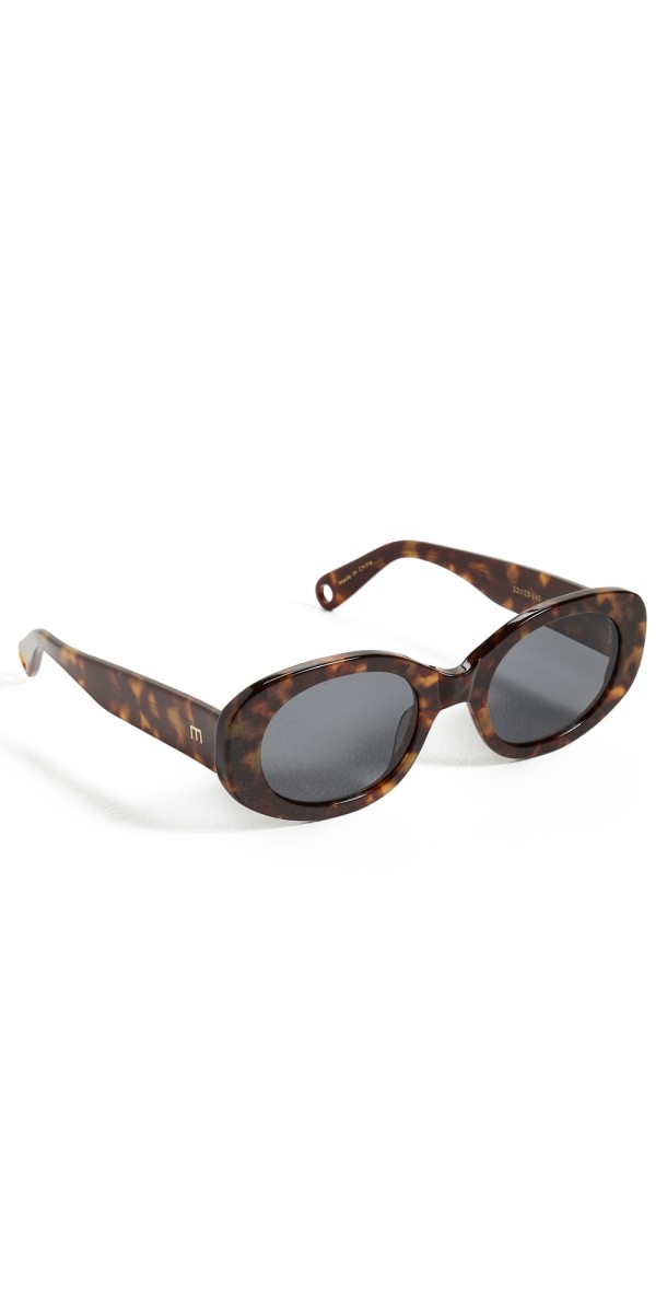 Elisa Johnson Lyna Sunglasses Brown Tortois
