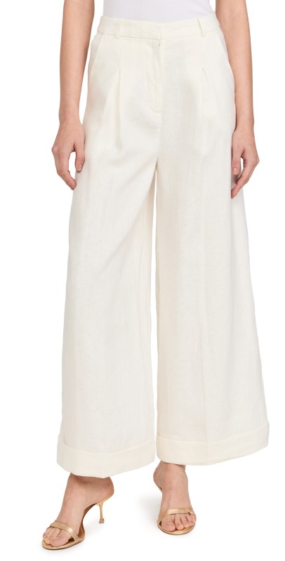 FAITHFULL Clove Trousers White