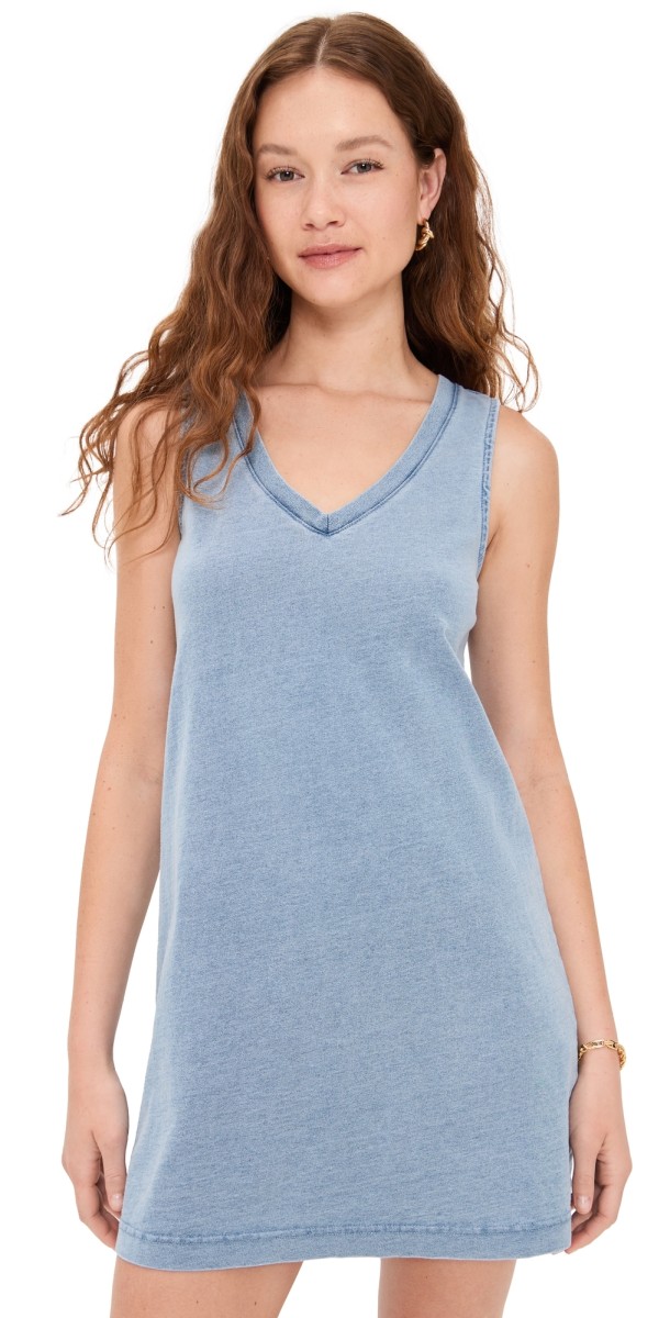 Z Supply Sloane Dress Medium Indigo