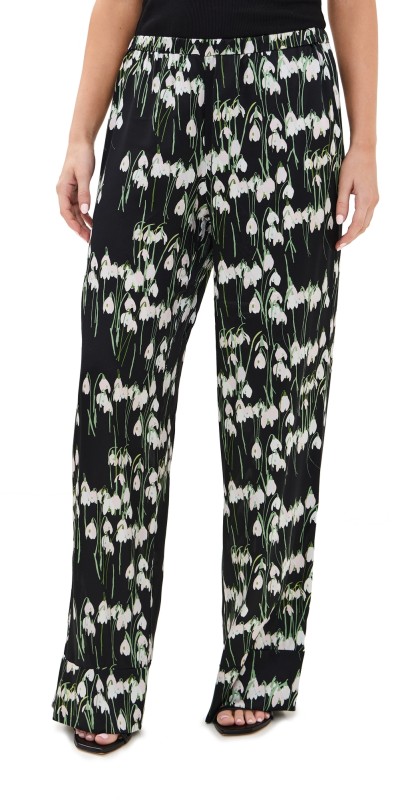 Bernadette Louis Pants Snowdrop/Black