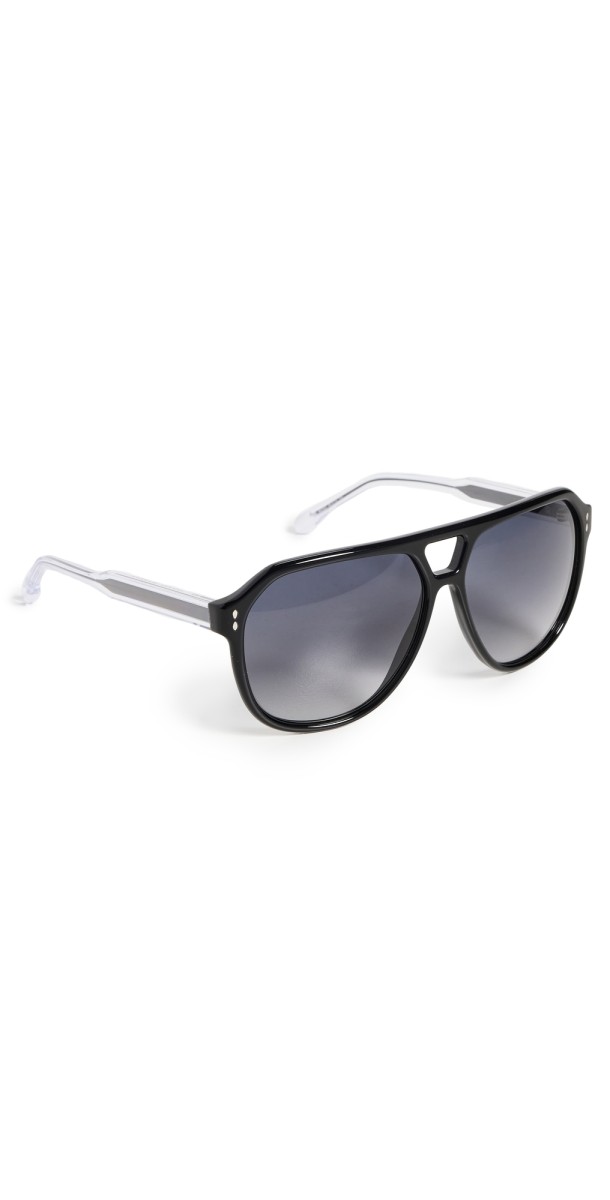 Isabel Marant IM 0216/S Aviator Sunglasses Black