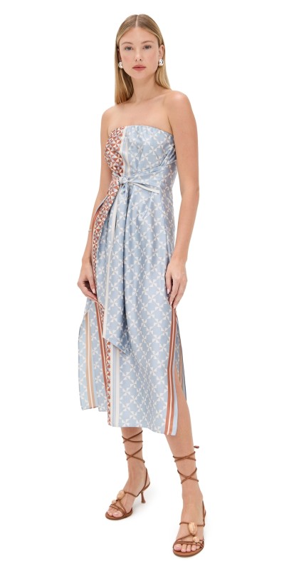 MISA Damalis Dress Checkered Tile