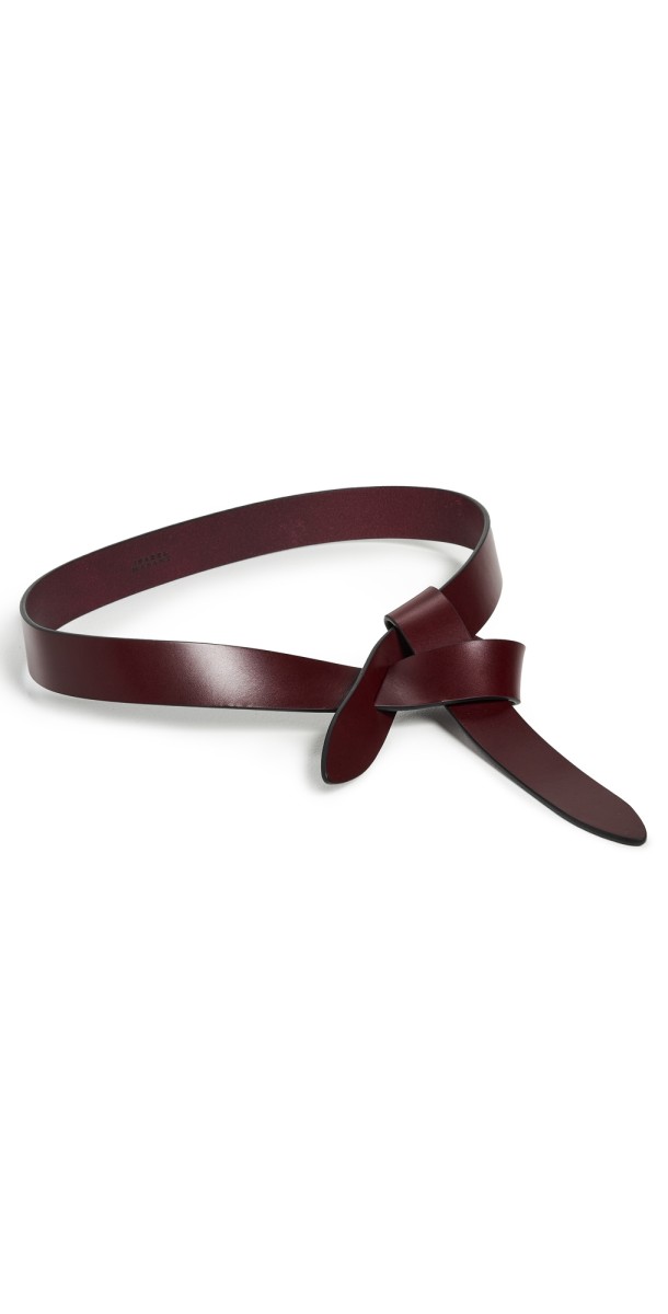 Isabel Marant Lecce Belt Burgundy