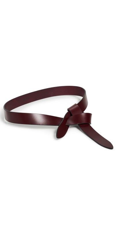 Isabel Marant Lecce Belt Burgundy