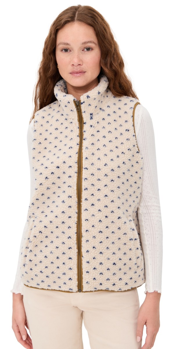 Marea Sherpa Vest Birdseye