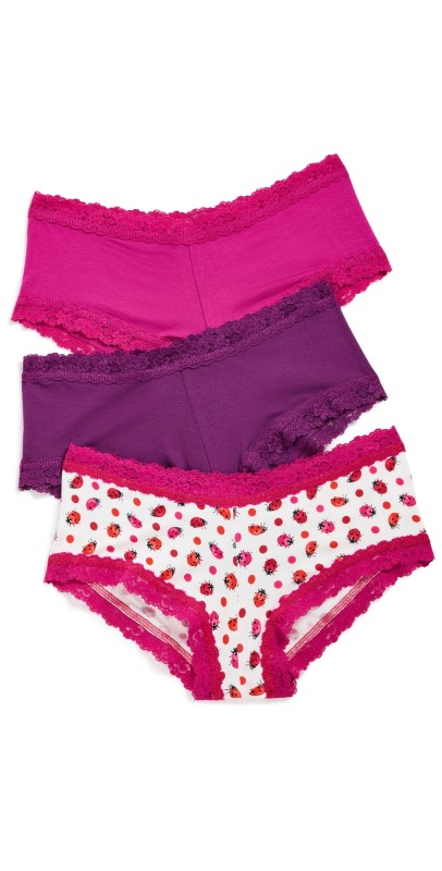Hanky Panky Dream Boyshorts 3 Pack Fw/Dd/Kfr