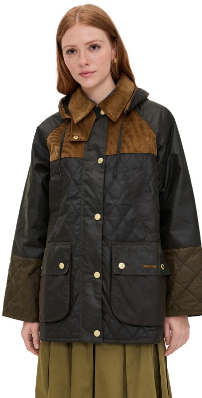 Barbour Imelda Wax Jacket Archive Olive/Beech