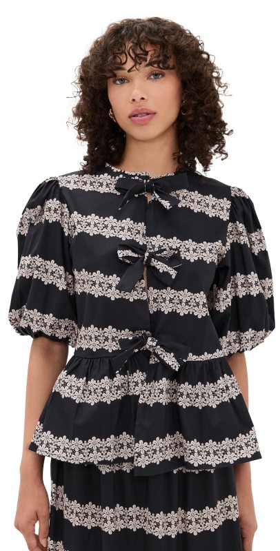 The Lulo Project Orquid Top 2 Lines Macrame