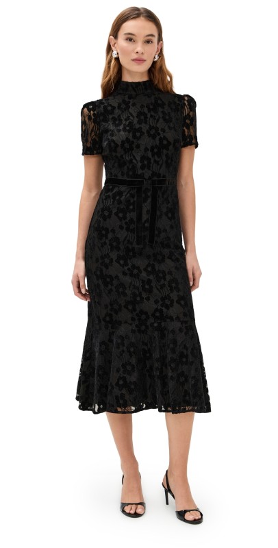 Shoshanna Pierre Dress Jet