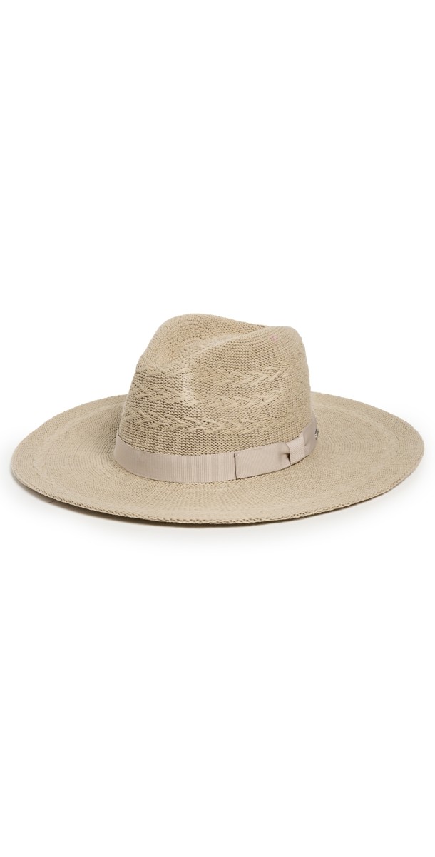 Brixton Lyons Knit Pattern Packable Hat Light Tan