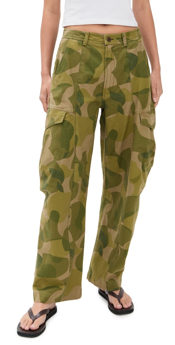 Polo Ralph Lauren Cargo Pants 1922 Camo Green/Brown Multi