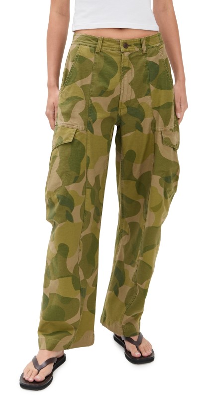Polo Ralph Lauren Cargo Pants 1922 Camo Green/Brown Multi