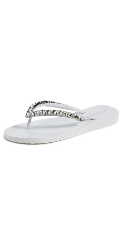 Mystique Flip Flops White/Clear