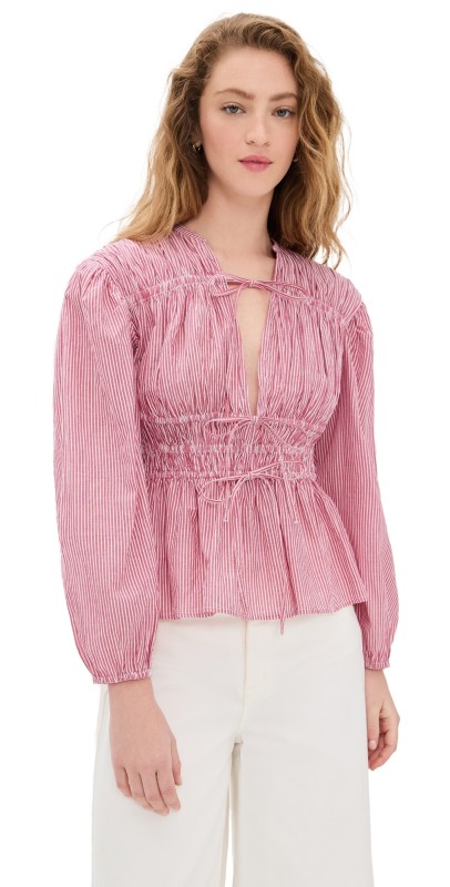 Mille Ella Top Tango Stripe