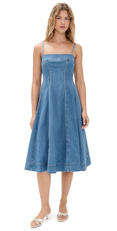 PAIGE Pippa Midi Dress Serenade