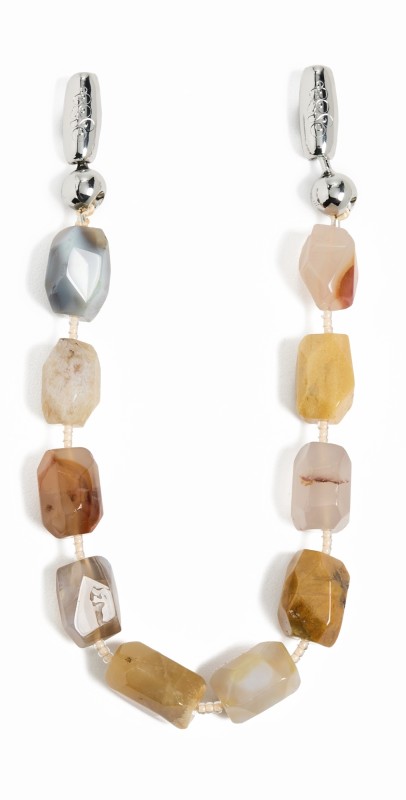 Ossa Large Cut Gemstone Wristlet Mixed Agat