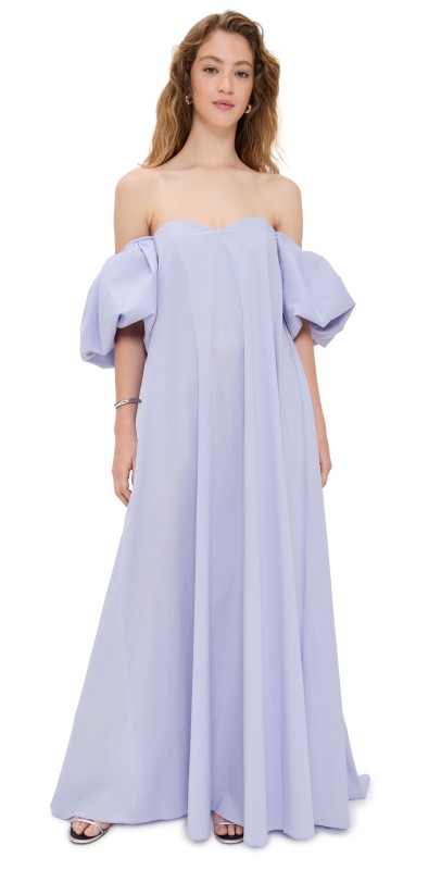 CAROLINE CONSTAS Palmer Gown Pastel Lilac