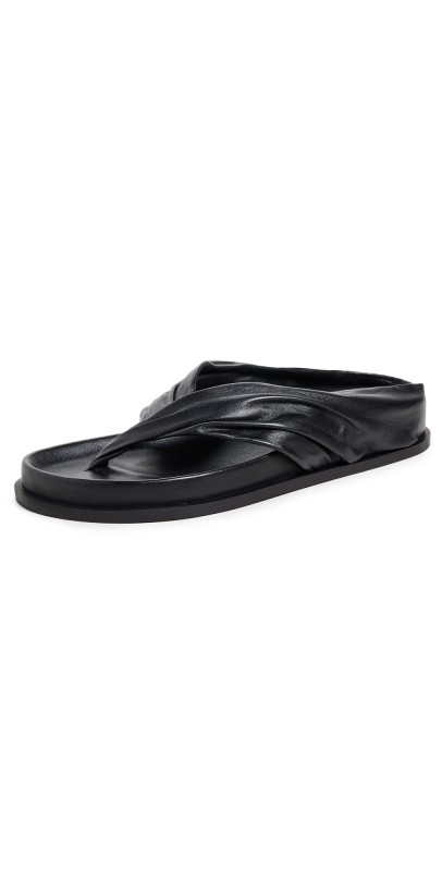 A. EMERY Shaw Sandals Black