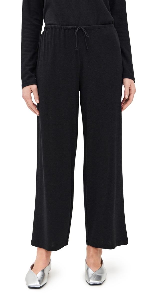 Vince Cropped Lounge Pants Black