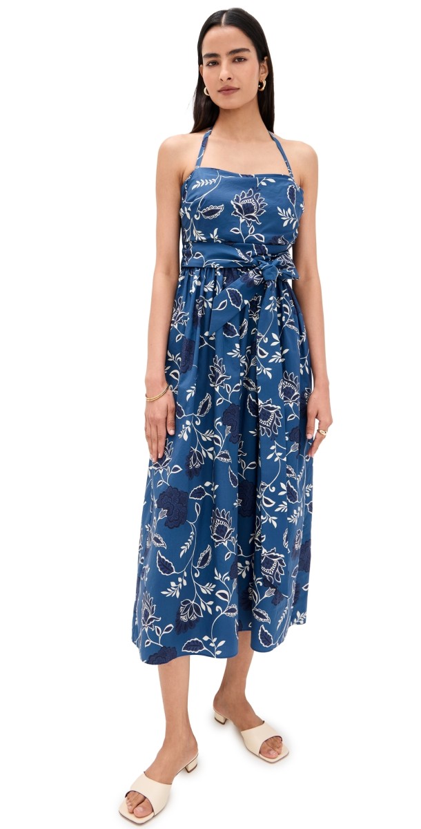 Tanya Taylor Cassandra Dress French Blue