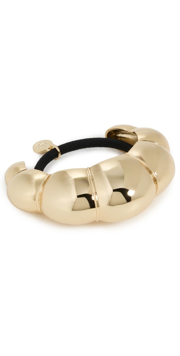 LELET NY Glossy Croissant Pony Cuff Gold