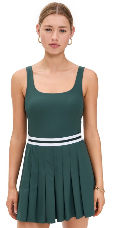 The Upside Peached Lucette Pleated Dress Eden