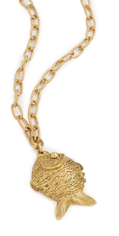 Elizabeth Cole Seana Necklace Gold