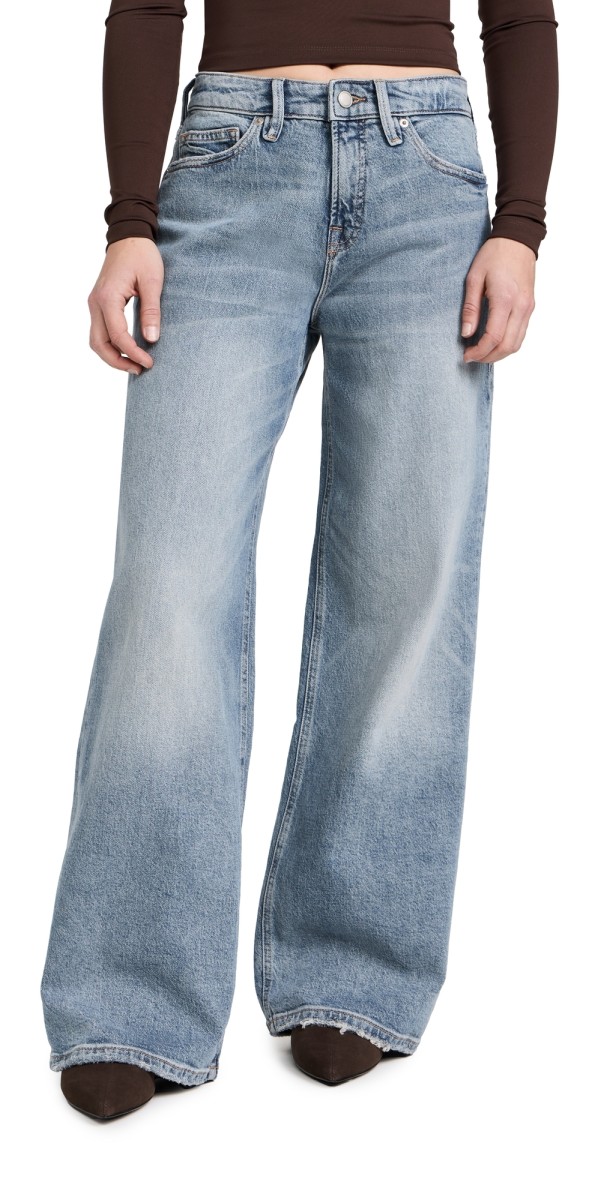 Good American Good Petite Ease Jeans Indigo575