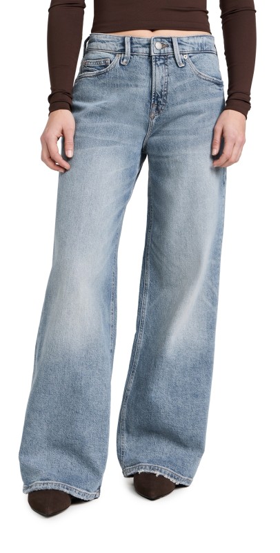 Good American Good Petite Ease Jeans Indigo575