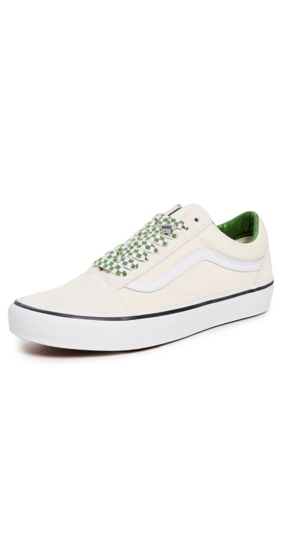 Vans Old Skool Sneakers Marshmallow/Green