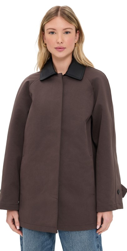 STAUD Jackson Barn Jacket Earth