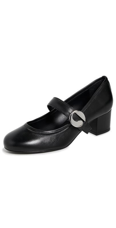 Coperni Ballerina Belt Heels Black
