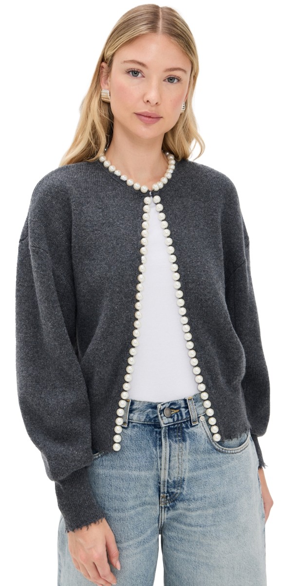 ESSENTIEL ANTWERP Ideas Knit Cardigan Shadow