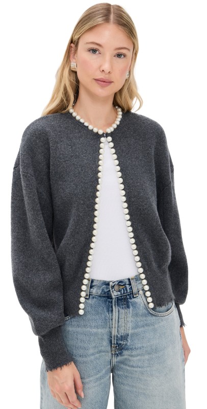ESSENTIEL ANTWERP Ideas Knit Cardigan Shadow